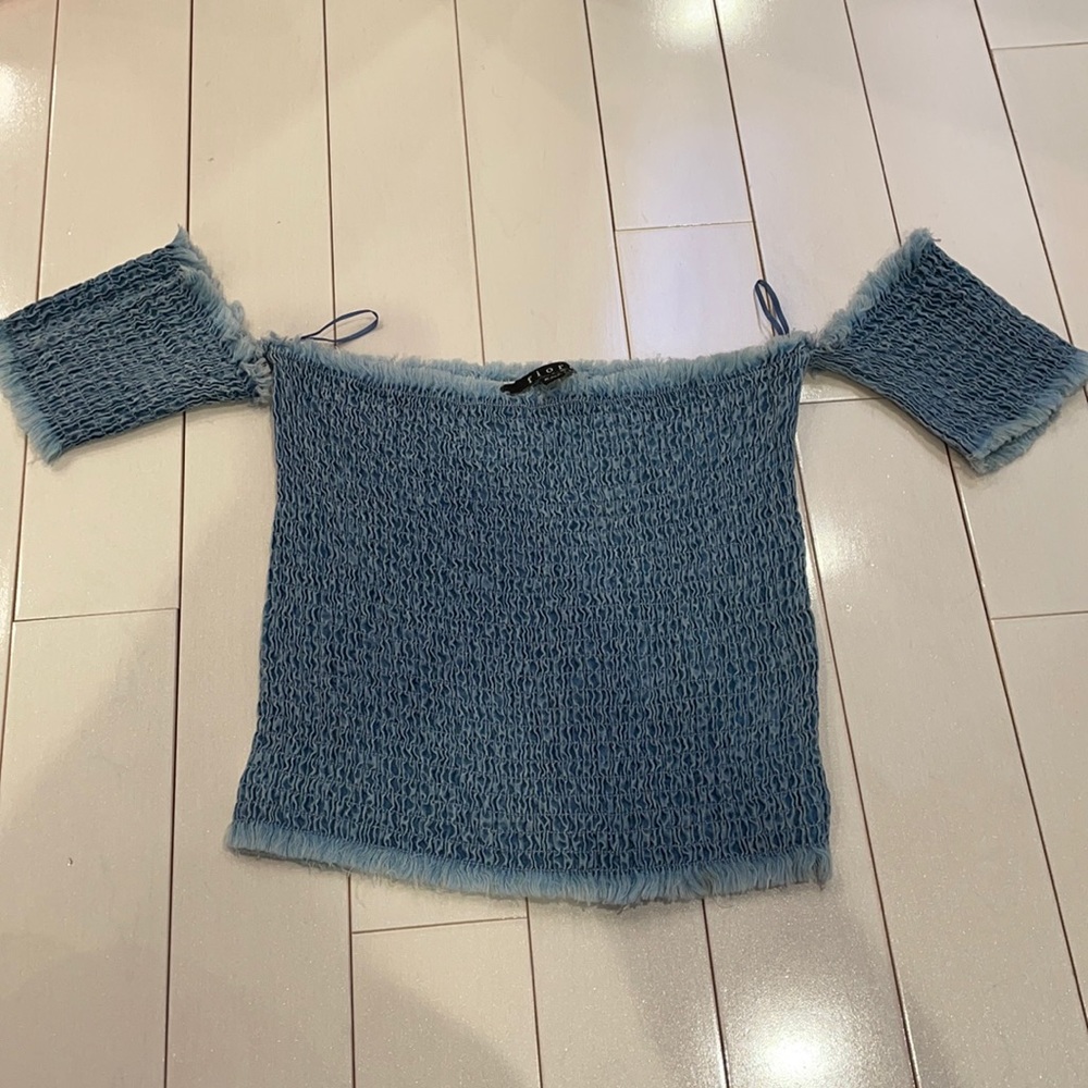 Foire Denim Top